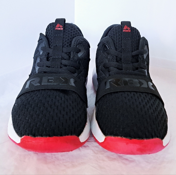 Reebok RBX Prime boys training shoes Red/Black/White Size 3Y (21.6cm) - Picture 3 of 7